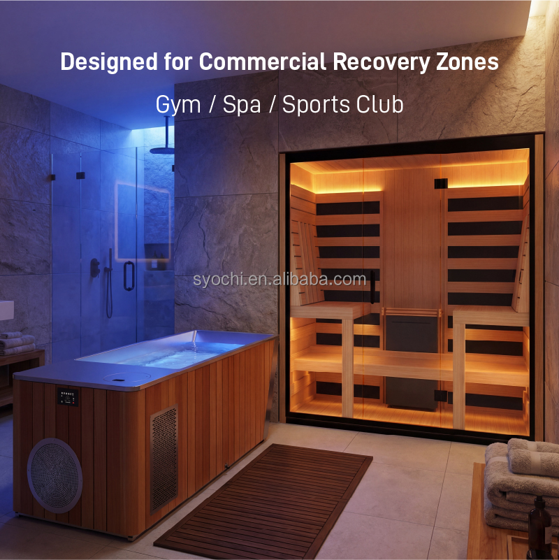 Spa Wellness Gym - 시오치 상업용 사우나 아이스 배스 대비요법