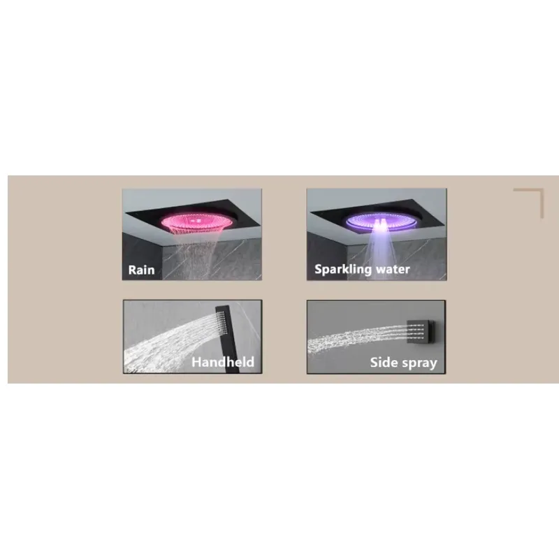 스마트 LED 샤워 세트 욕실 음악 내장형 레인폴 시스 - Spa & Wellness Hotel Diament Ustroń Opinie 리뷰 및 가격