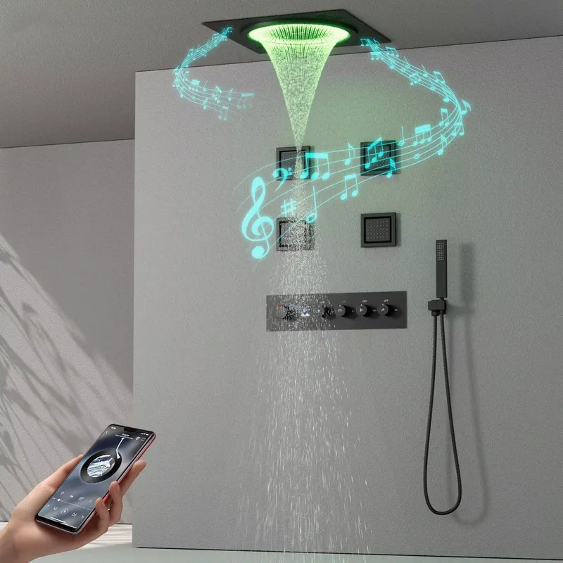 스마트 LED 샤워 세트 욕실 음악 내장형 레인폴 시스 - Spa & Wellness Hotel Diament Ustroń Opinie 리뷰 및 가격